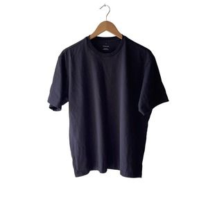 EVERLANE Men's Size XS Thick Black Crew Neck Organic Cotton T-Shirt